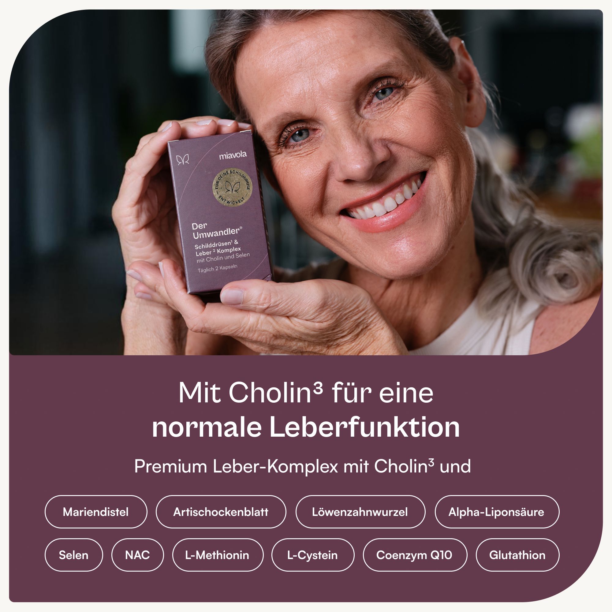 Der Umwandler® Leber-Komplex von miavola