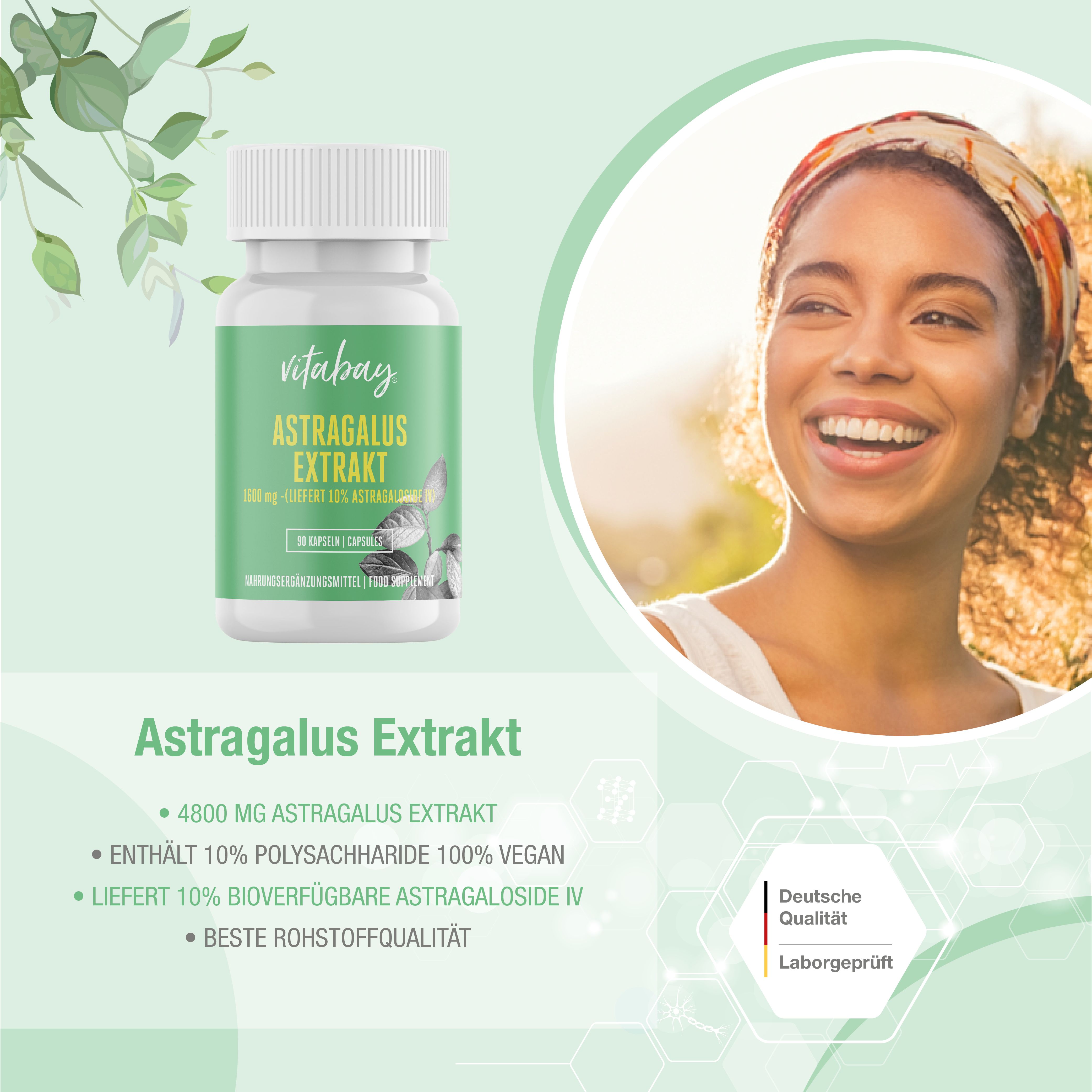 Vitabay Astragalus Extrakt 1600 mg
