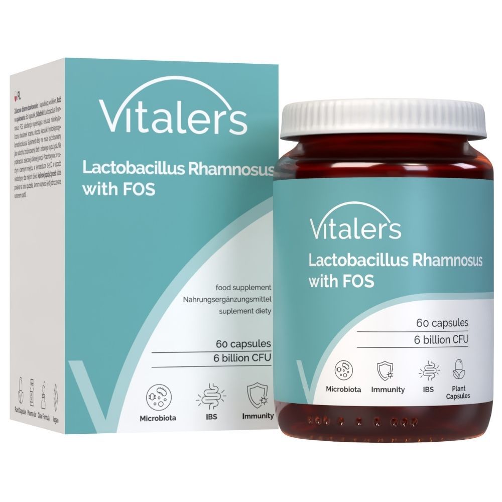 Vitaler’s Lactobacillus Rhamnosus mit FOS 60 St Kapseln