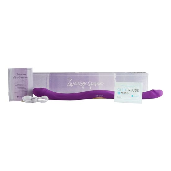 Lumunu Doppelvibrator Zweiergespann" Lila