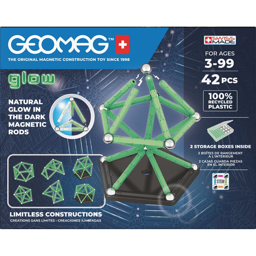 GEOMAG GLOW RECYCLED - 42 TEILE