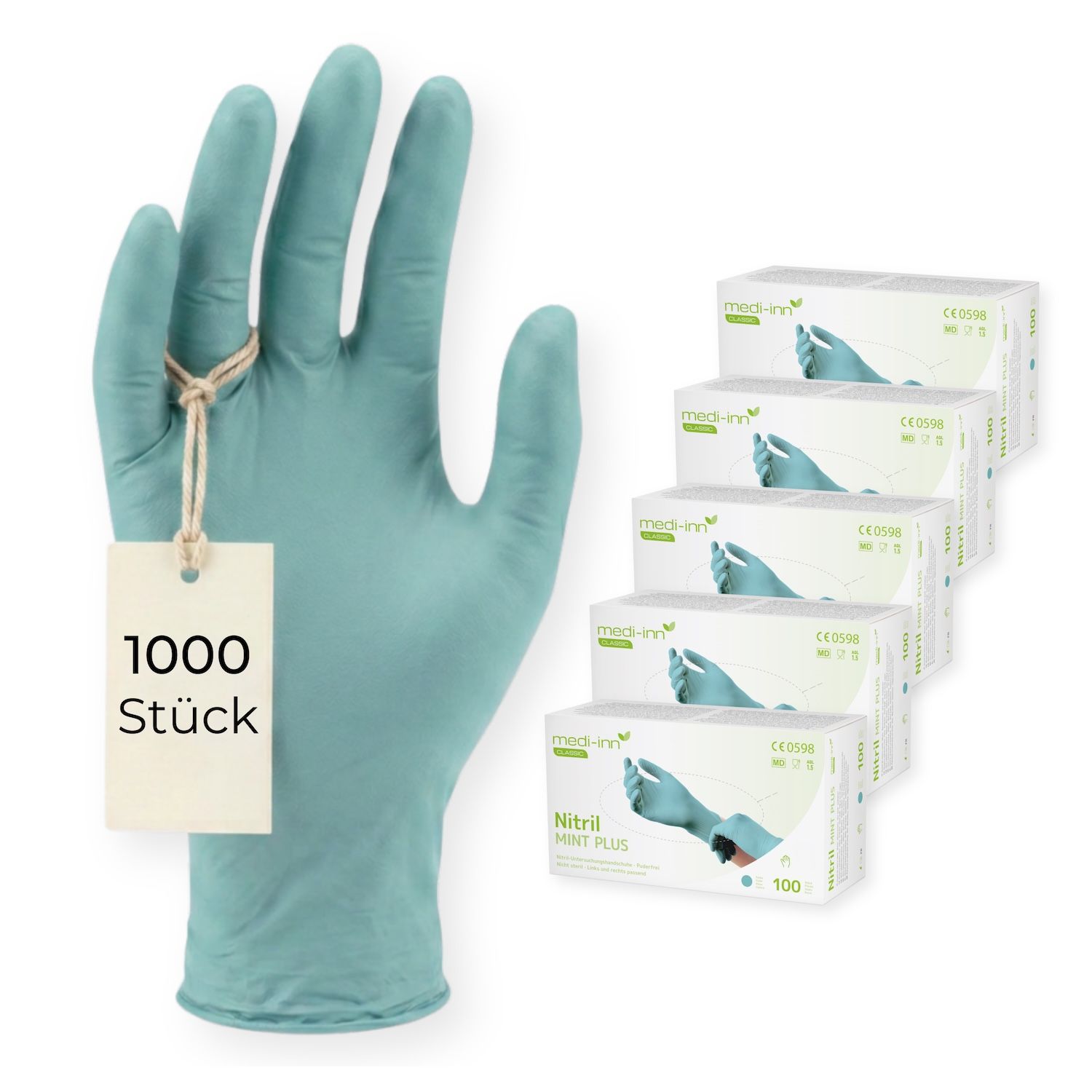 Medi-Inn Nitril Mint Plus Einmalhandschuhe