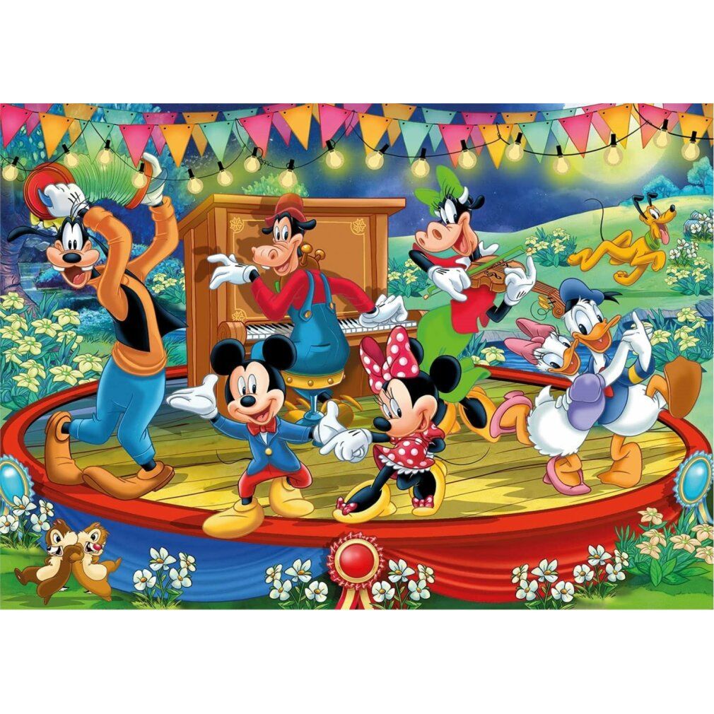 clementoni Puzzle Mickey und Freunde 2x60 Teile