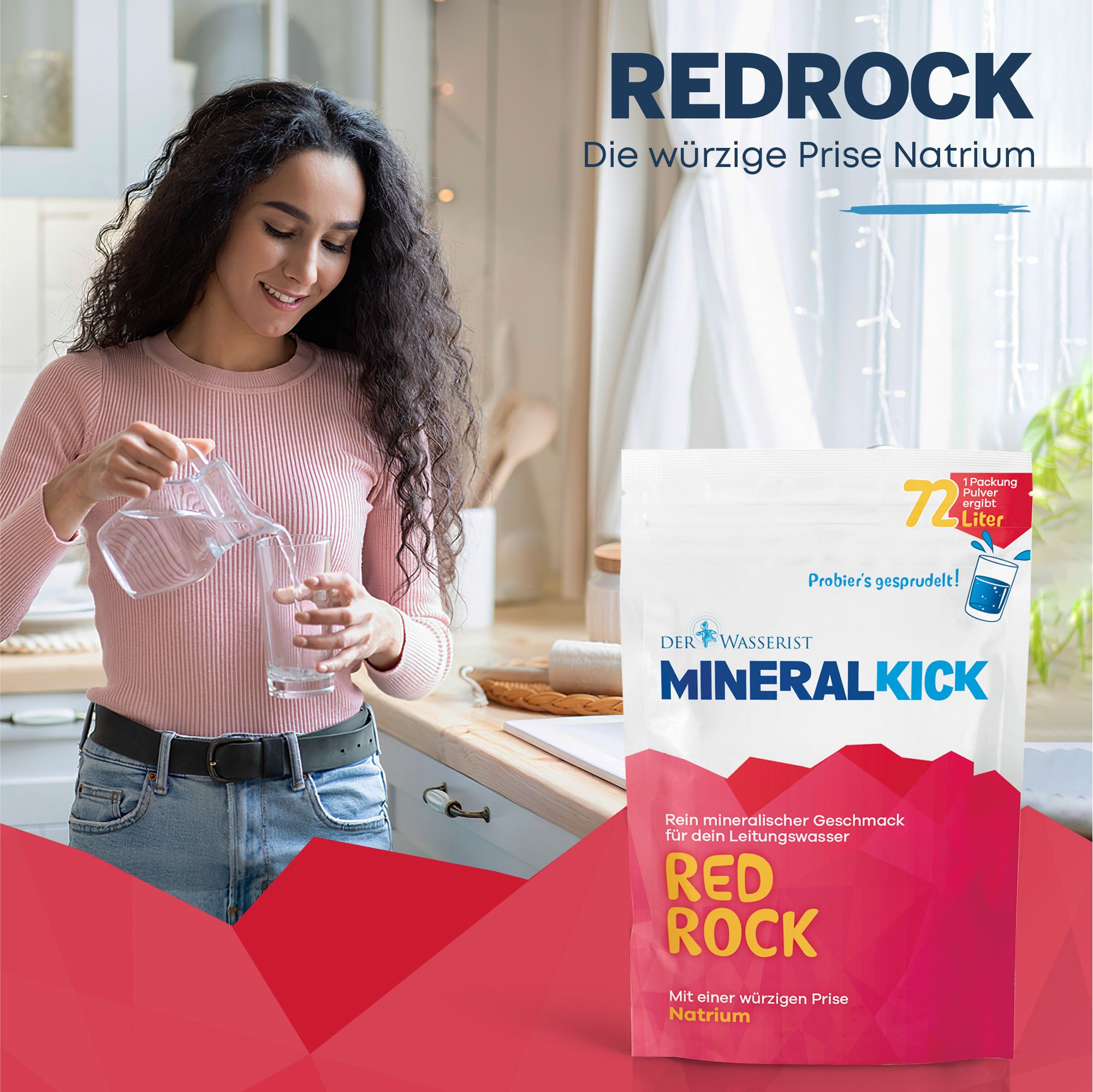 Der Wasserist MineralKICK RED ROCK