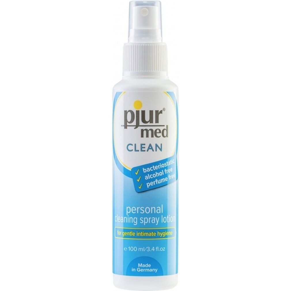 pjur® MED «Clean» Personal Cleaning Spray, antibakterielles Hygiene-Spray ohne Alkohol