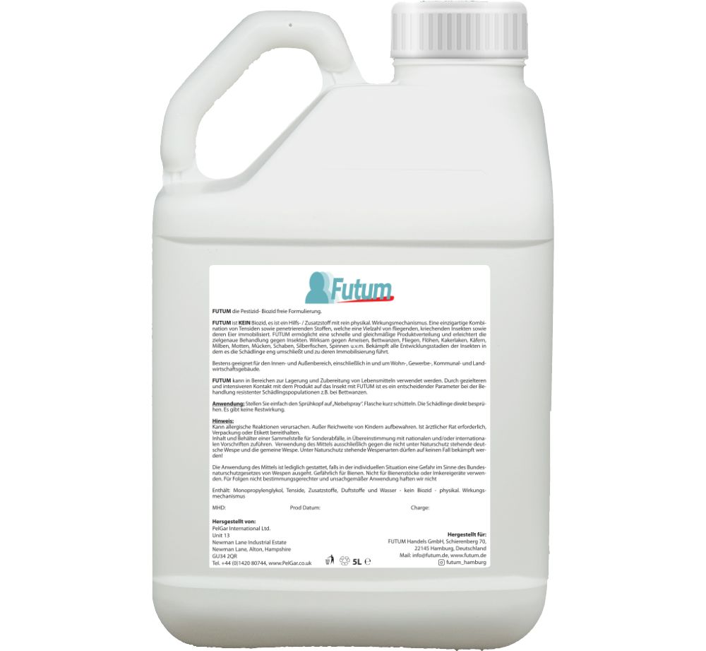 Futum 5L Milben- / Spinnenspray + Trigger 5 l Spray