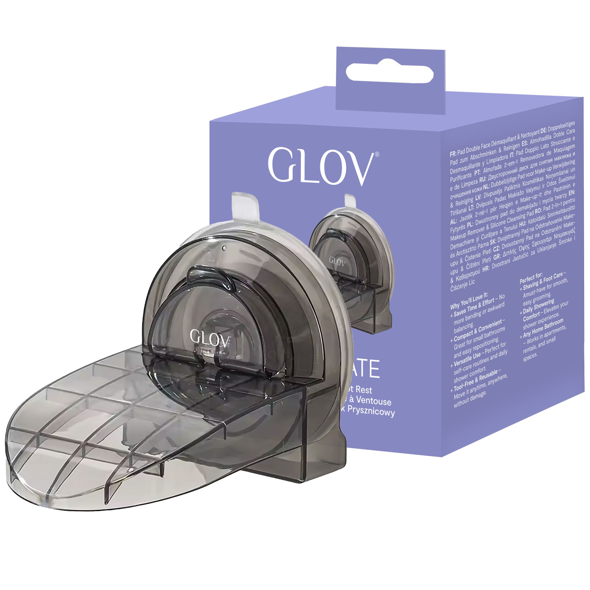 GLOV Quantum Clean Gerät mit Verpackung.