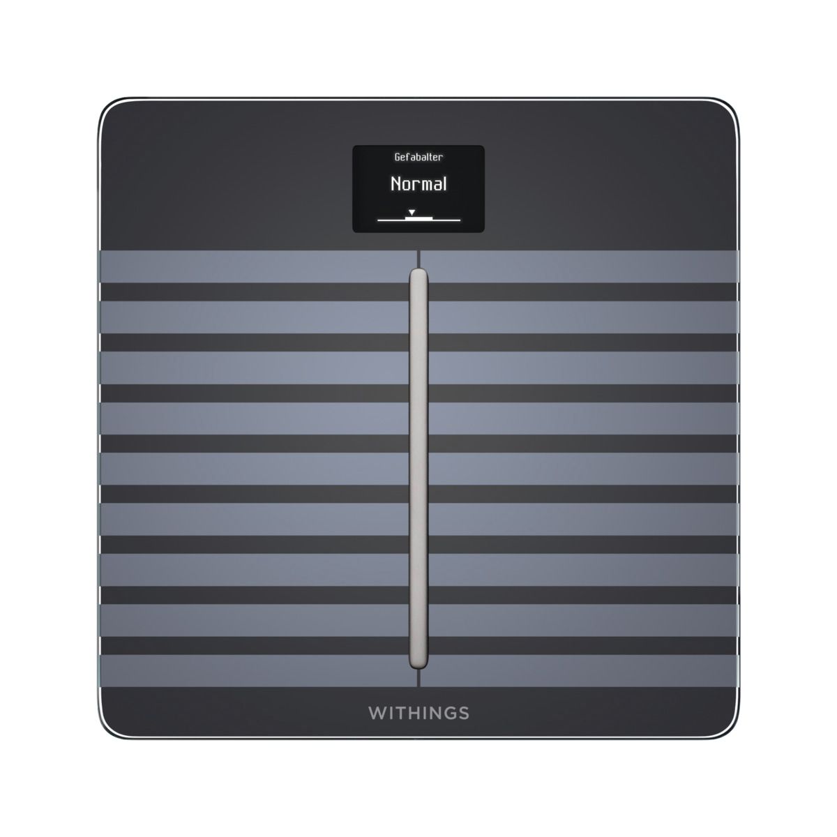 Withings Body Waage schwarz WLAN Bluetooth Gesamtkörperanalyse Appsteuerung