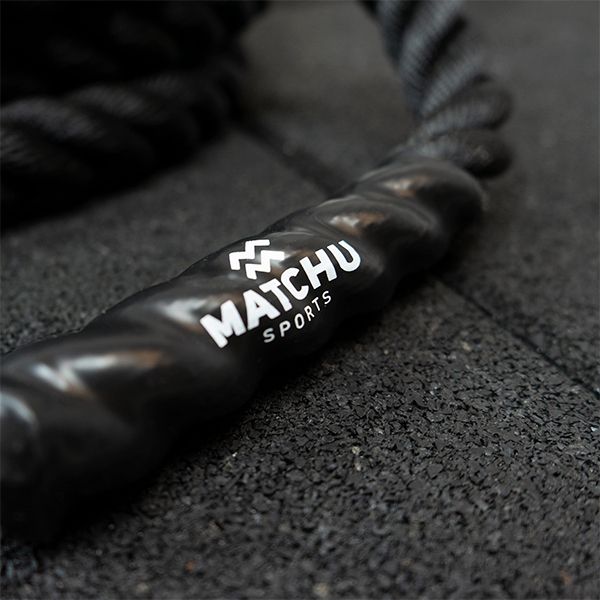 Matchu Sports - Battle Rope - 9 Meter - Trainingsseil - Fitness Seil - Schwungseil