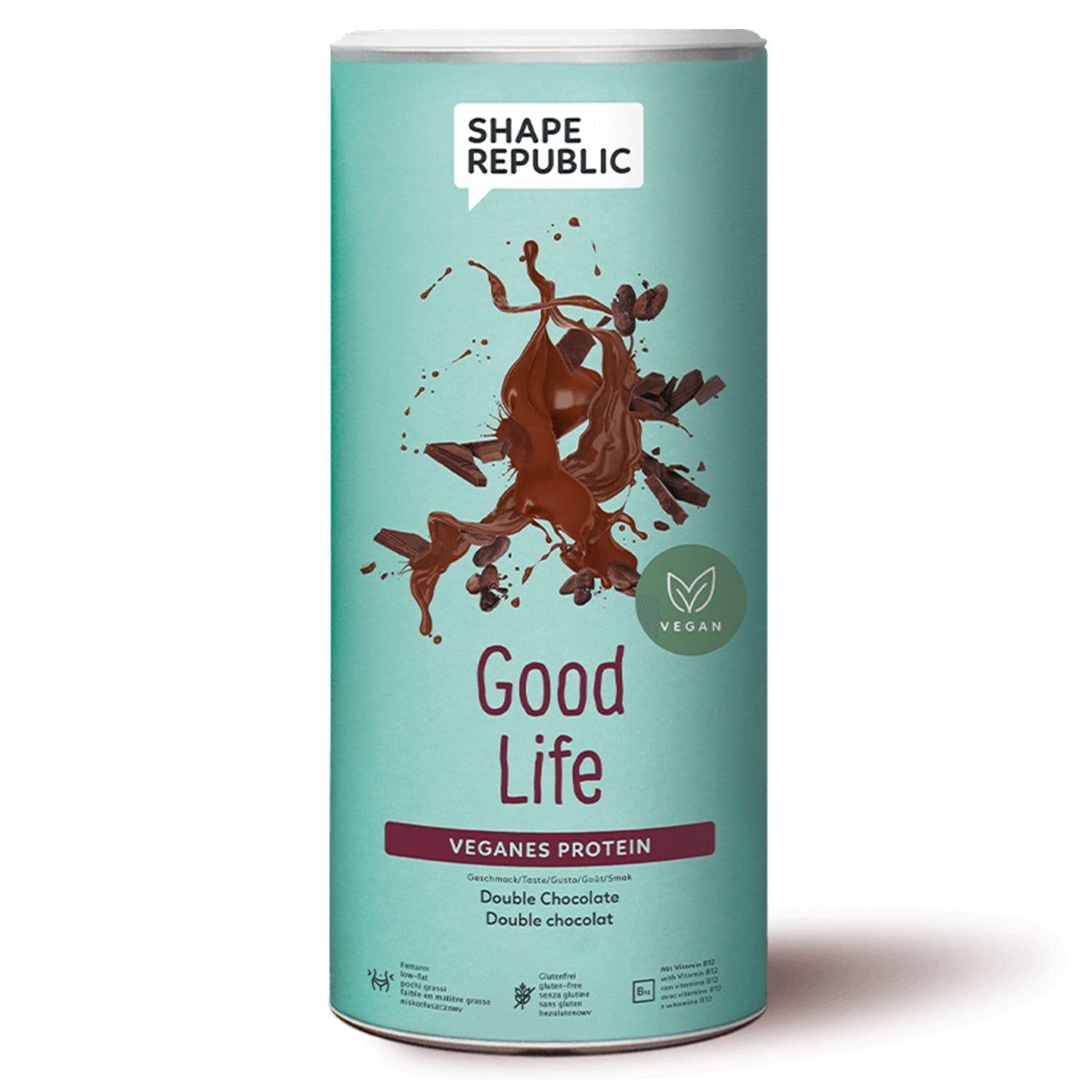 Shape Republic - Veganes Protein - Double Chocolate - Proteinshake