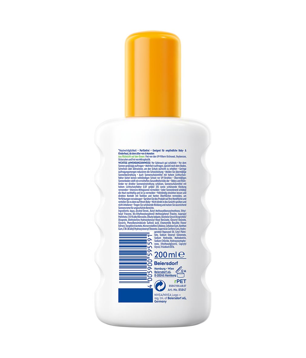 NIVEA SUN Babies & Kids Sensitiv Schutzspray LSF 50+