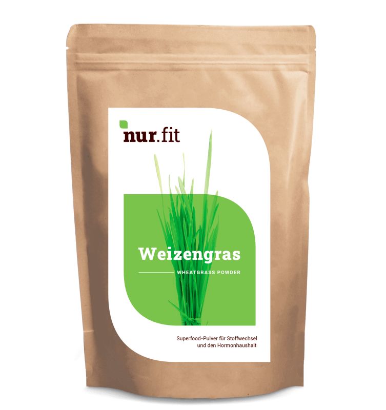 nur.fit Weizengras Pulver 500 g