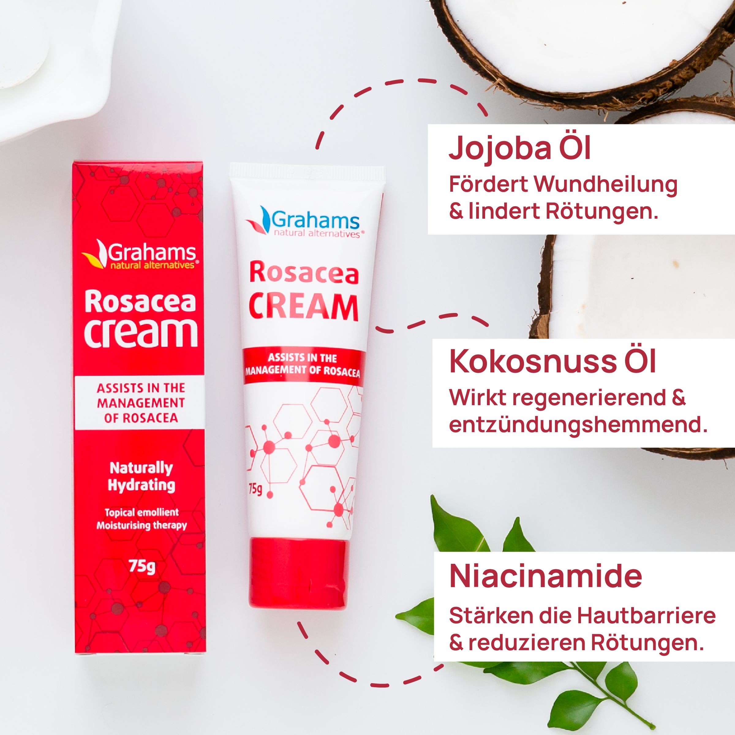 Grahams Natural®  Rosazea Creme
