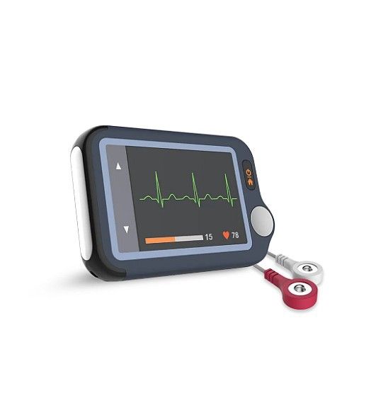 Viatom Pulsebit EX EKG-Monitor/Recorder mit Datenspeicher und Herzanalyse