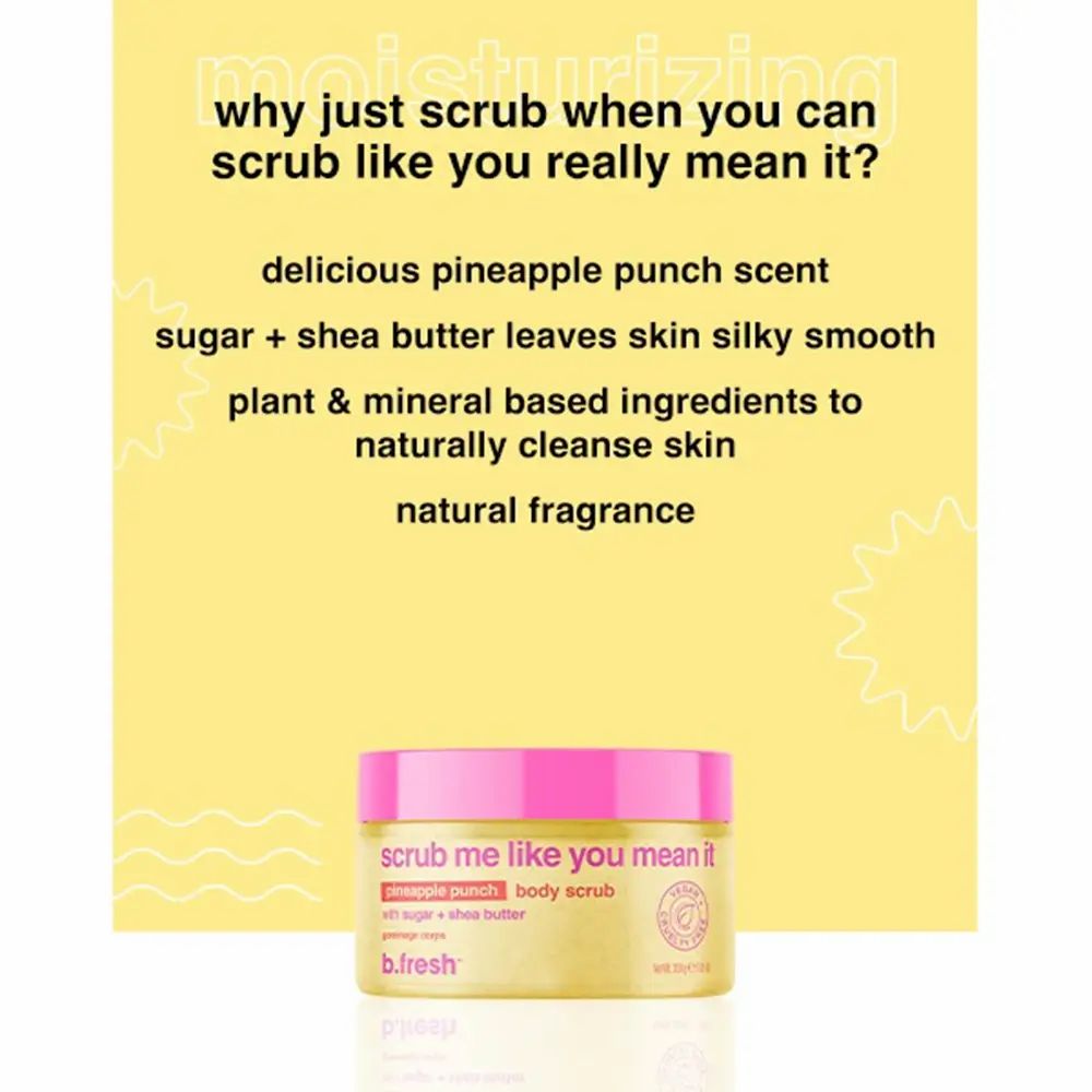 B.fresh Scrub Me Like You Mean It Body Scrub – sanftes Körperpeeling