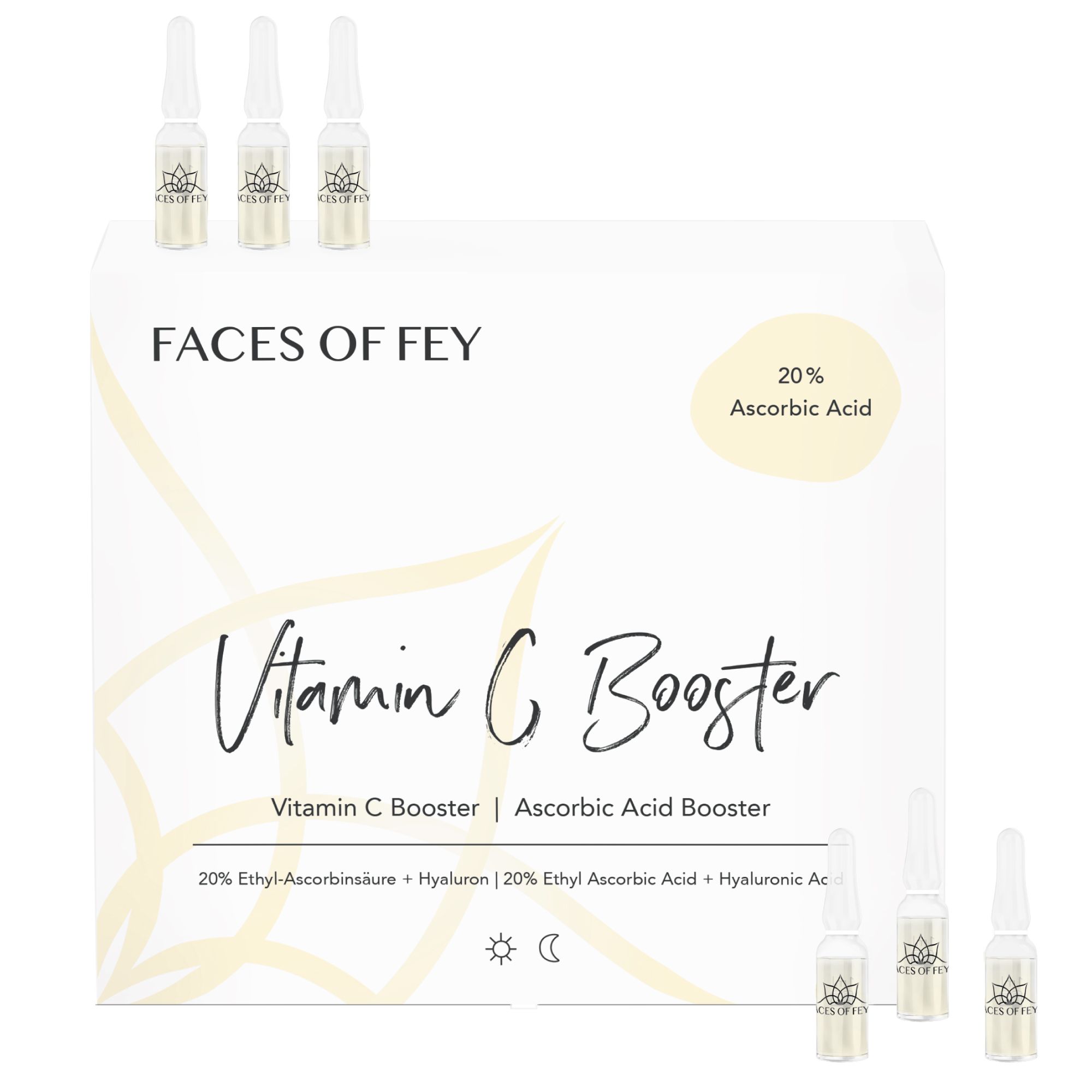 FACES OF FEY 20% Vitamin C Booster Ampullen