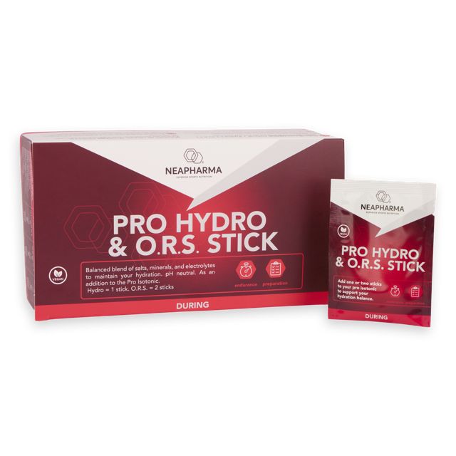 Neapharma elektrolyten en mineralen Hydro & O.r.s. sticks 30 St Beutel