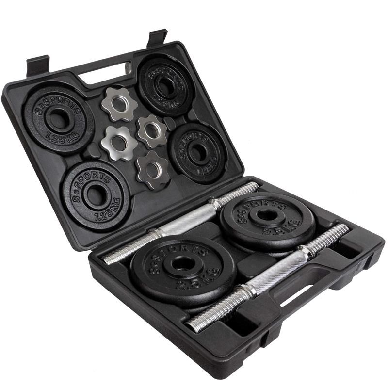 ScSPORTS® Kofferset 20 kg Guss