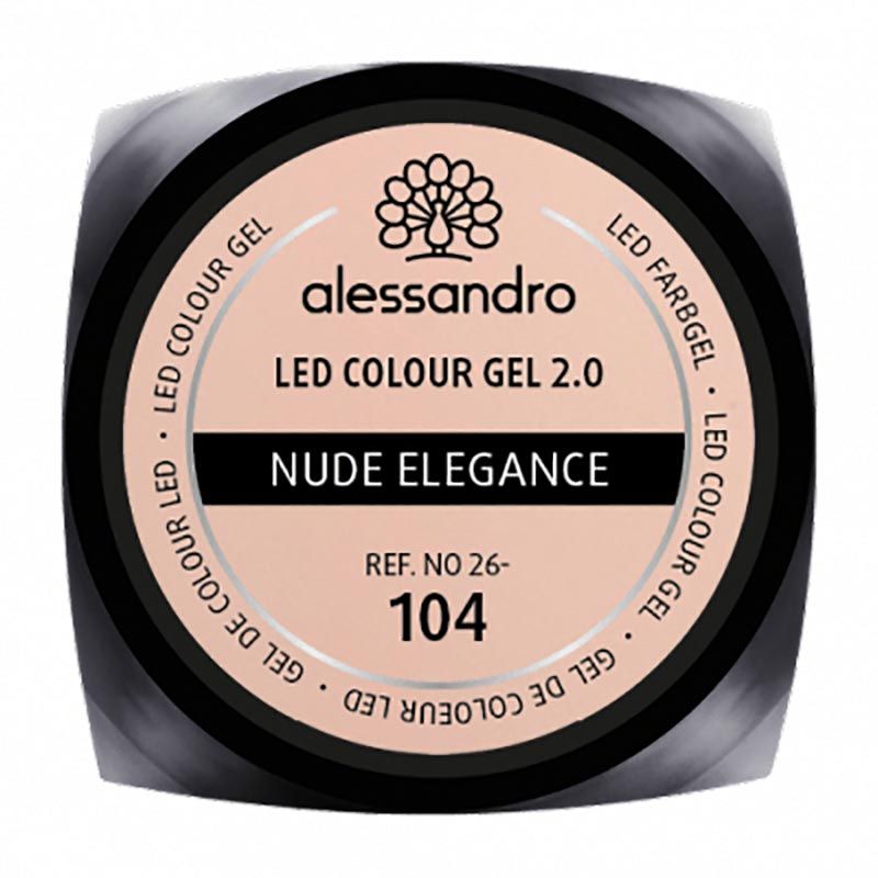 Alessandro International LED Colour Gel 2.0 - - 104 nude elegance