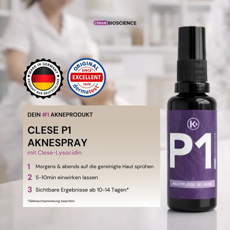 clese P1 Spray gegen Akne