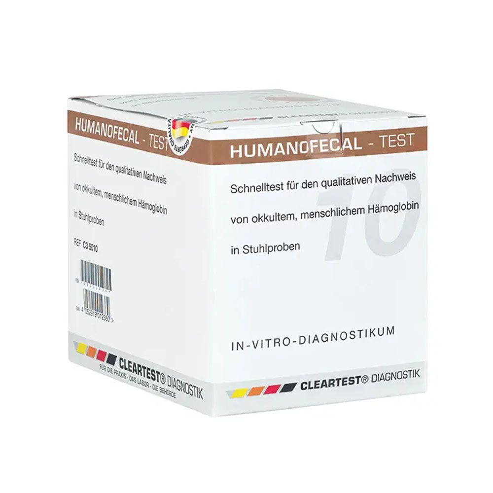 Humanofecal Test Cleartest 10 St