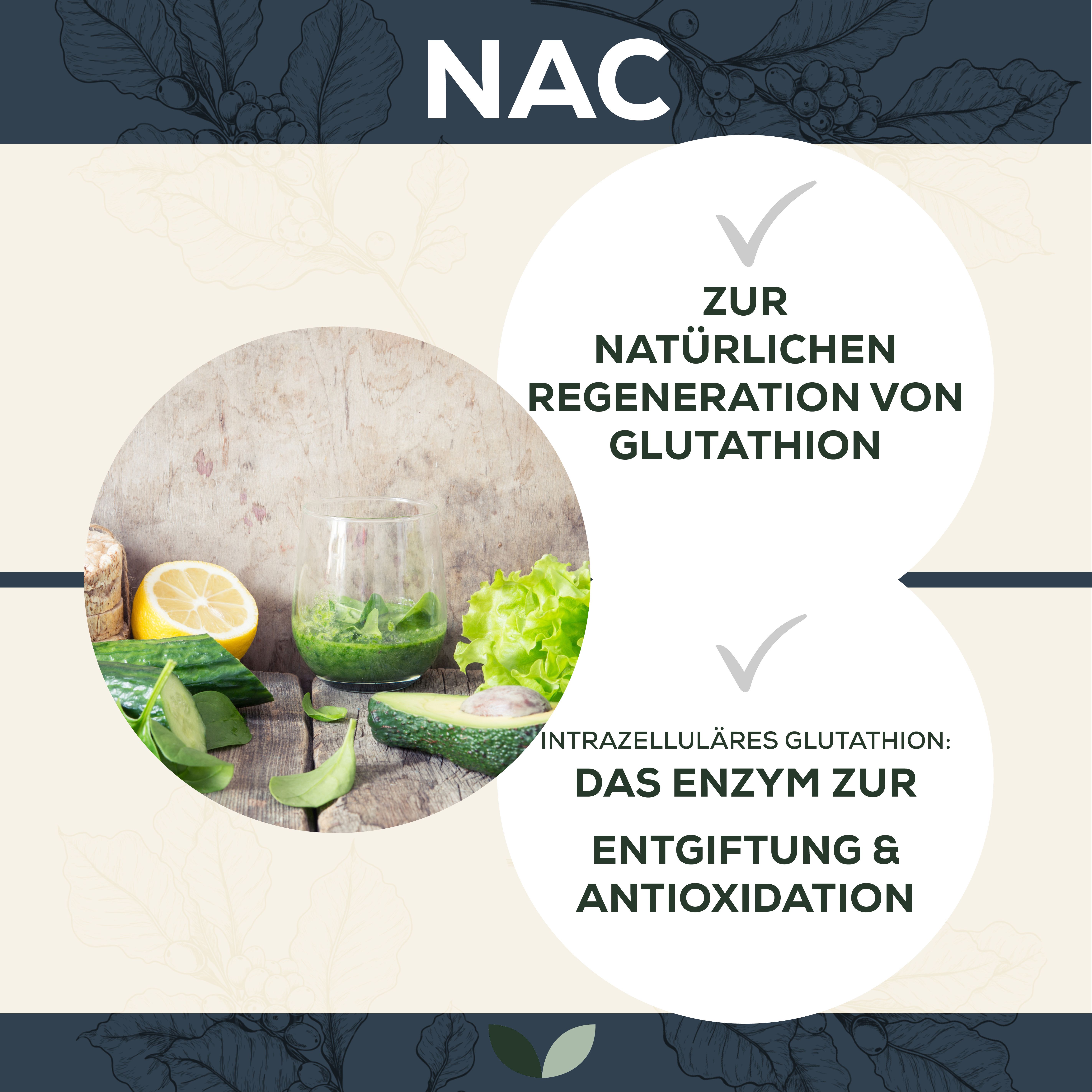 Sanutrition® - reines N-Acetyl-L-Cystein (NAC)