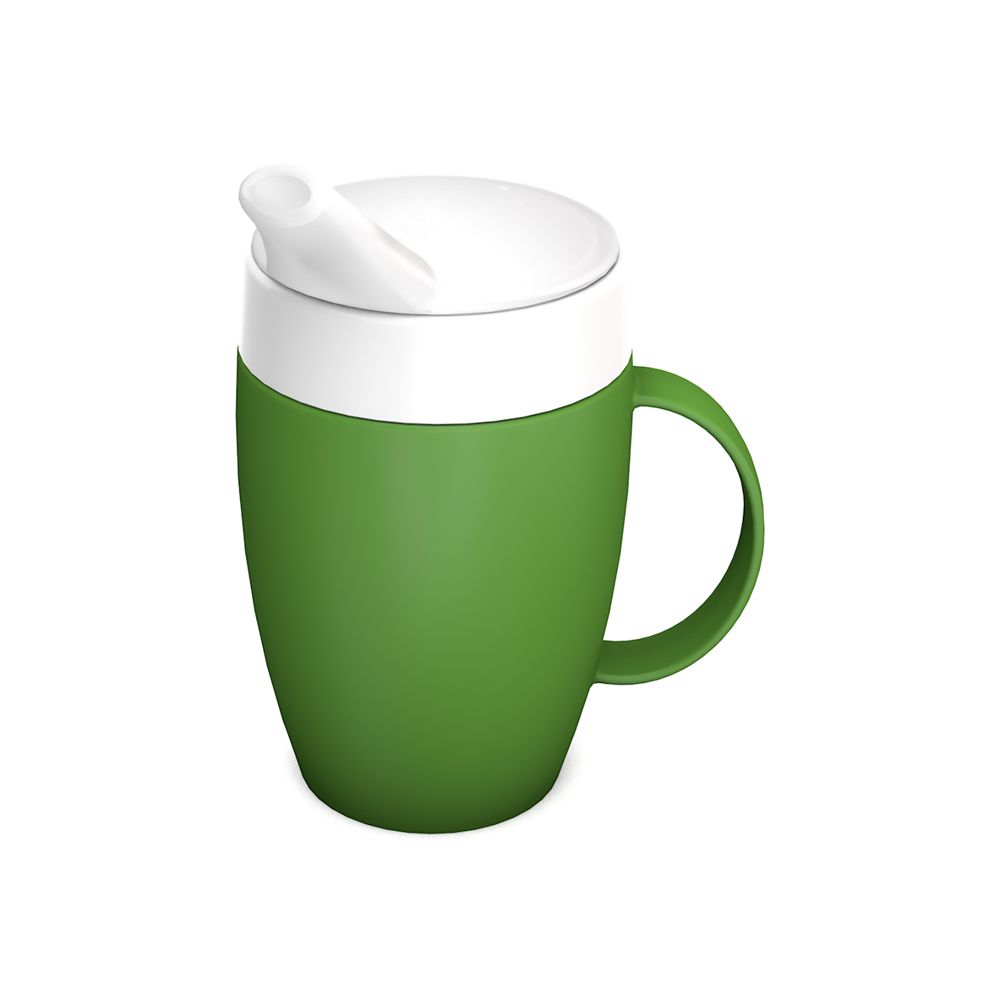 Ornamin Becher mit Trink-Trick (kleiner Henkel) Schnabelaufsatz großer Öffnung 1 St