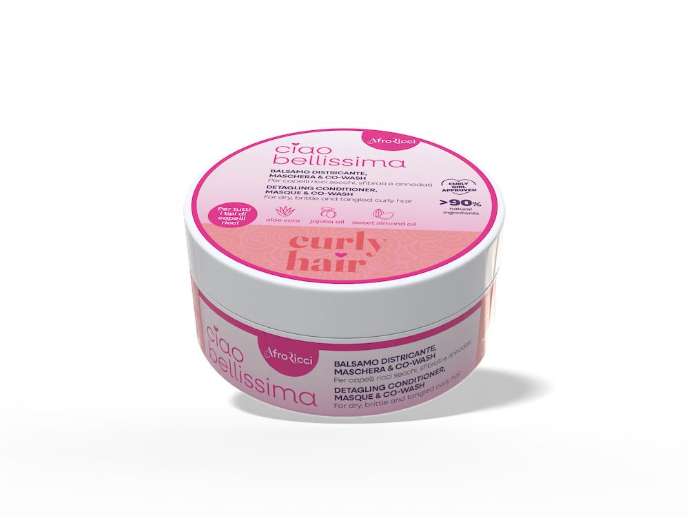 Afroricci, Ciao Bellissima Balsamo Districante, Maschera e Co-Wash 300 ml