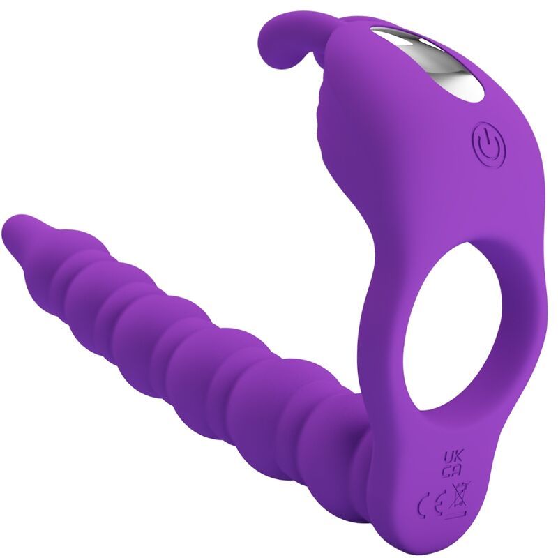 Pretty Love - Blackney Penisringe mit Vibrator-Plug