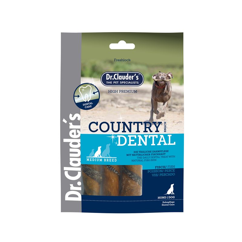 Dr. Clauder's Dog Snack Country Dental Medium Breed 0,41 kg
