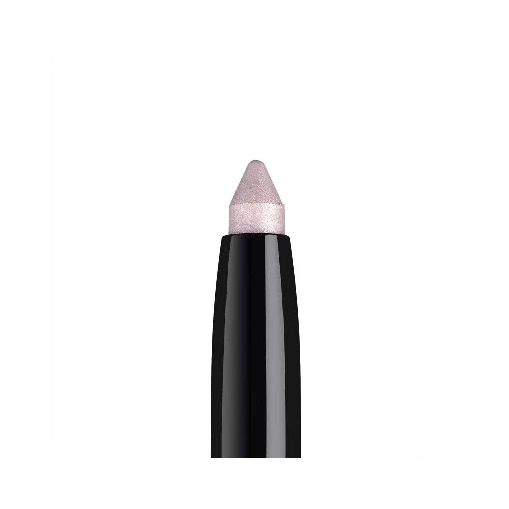 Nahaufnahme der Spitze eines Artdeco High Performance Eyeshadow Stylos in Rosa.