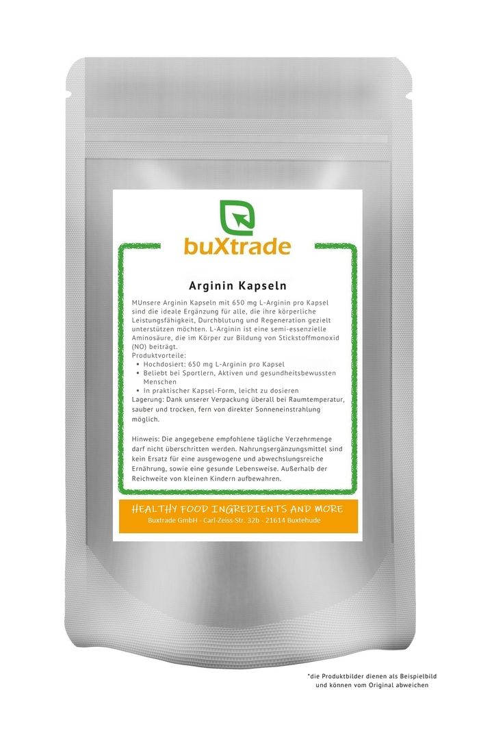 buXtrade LArginin Kapseln 2 kg