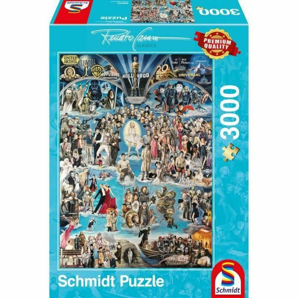 schmidt Puzzle Hollywood - Hall of Fame 3000 pezzi