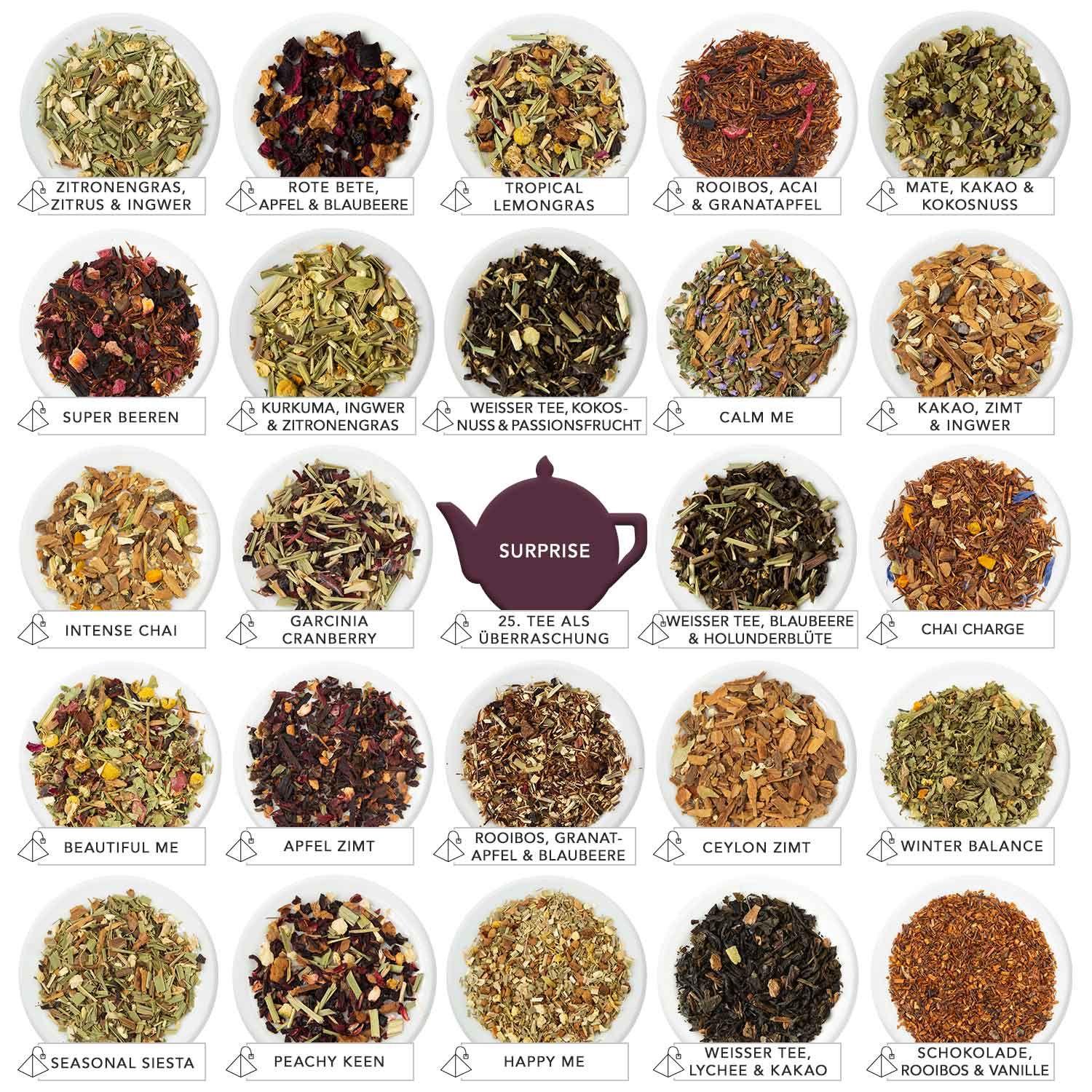 ETS - Tee Adventskalender mit Schleife Red Christmas bio