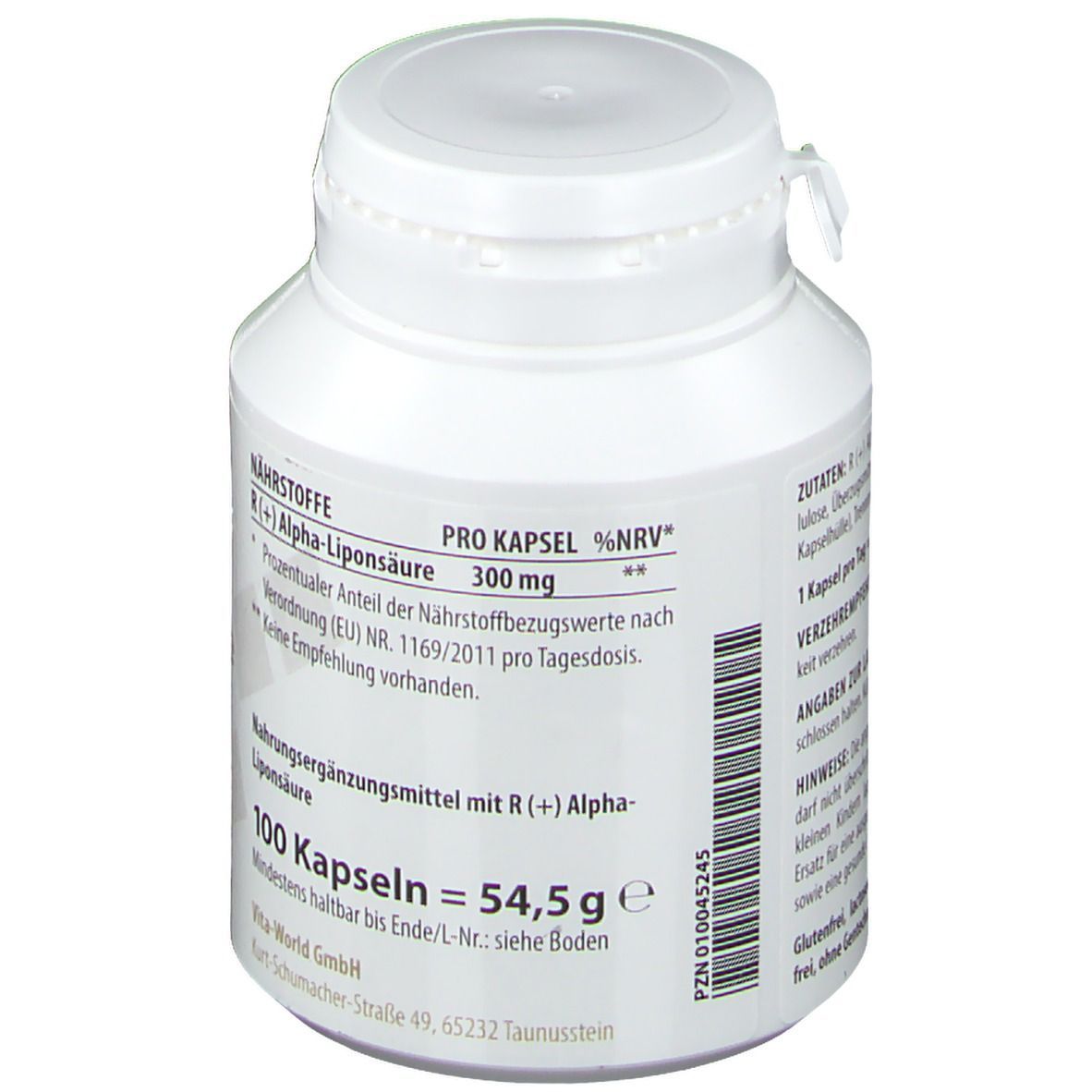 R (+) Alpha-Liponsäure 300 mg