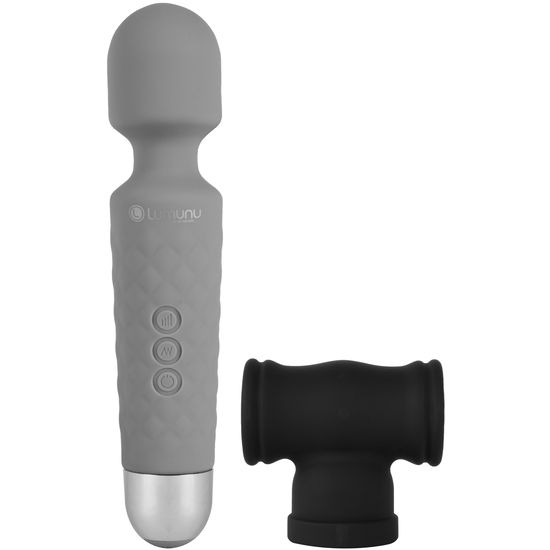 Lumunu Mini Wand Massager Kraftprotz für Männer (grau)