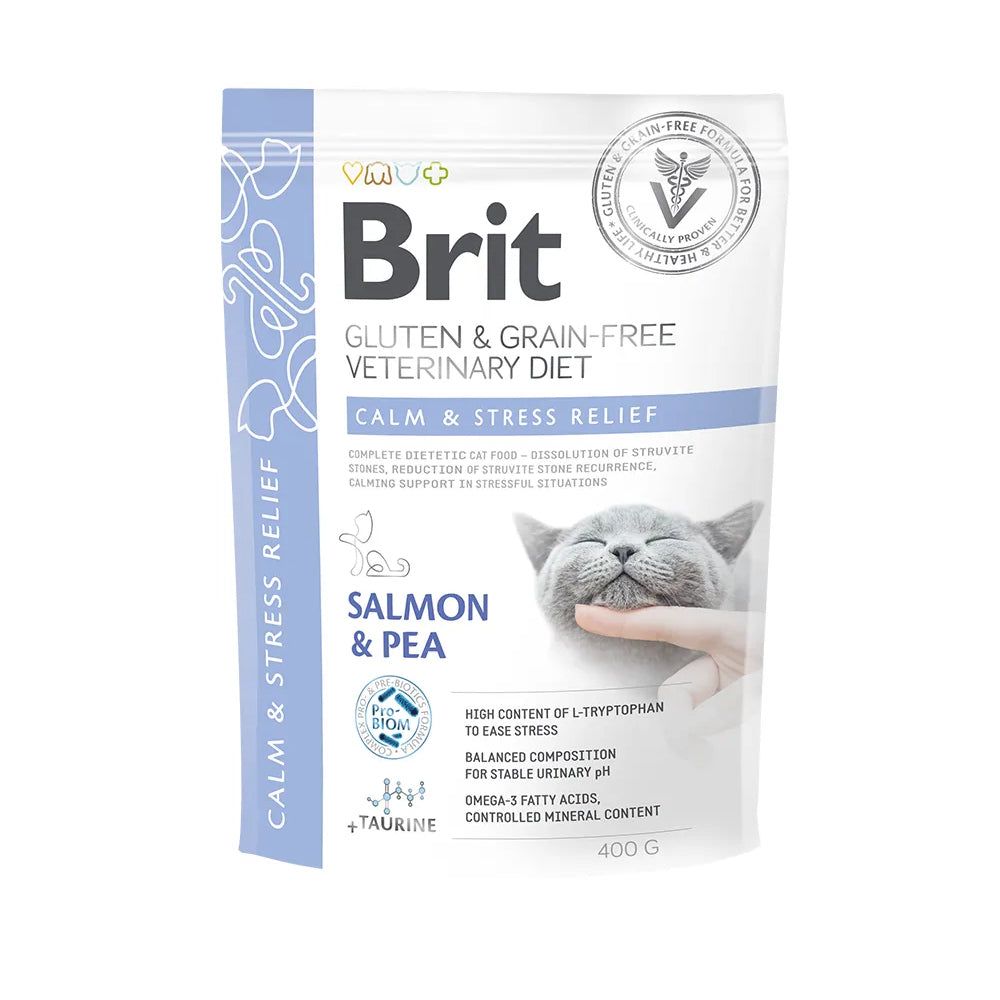 Brit Veterinary Diet - Cat - Calm & Stress Relief