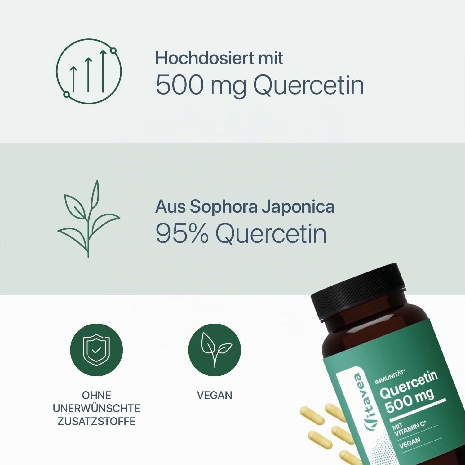 Vitavea Quercetin 500 mg mit Vitamin C