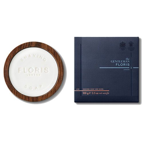 Floris No. 89 Shaving Soap in Wooden Bowl