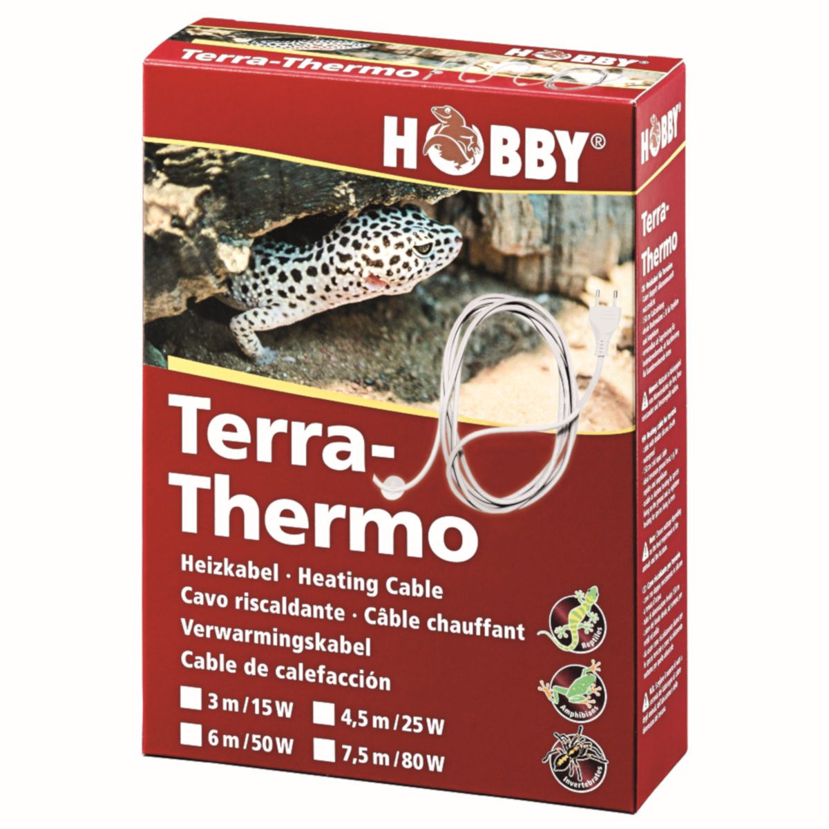 Hobby Terra-Thermo Heizkabel für Terrarien