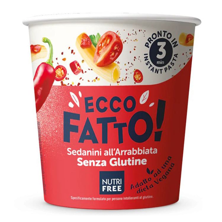 Nutri Free Ecco Fatto Sedanini Arrabbiata glutenfrei