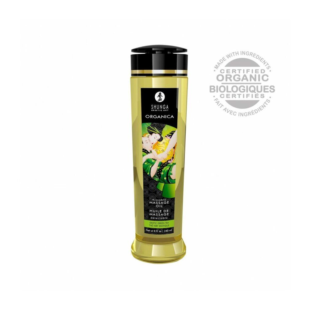 shunga Massage Öl Organica Exotic Green Tea