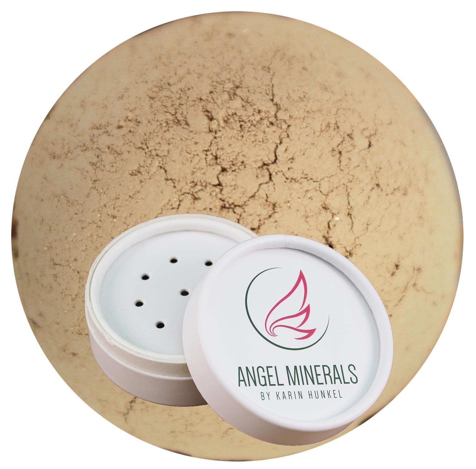 Angel Minerals Vegan Mineral Foundation - N4 Satin Pearl Papier - 5g