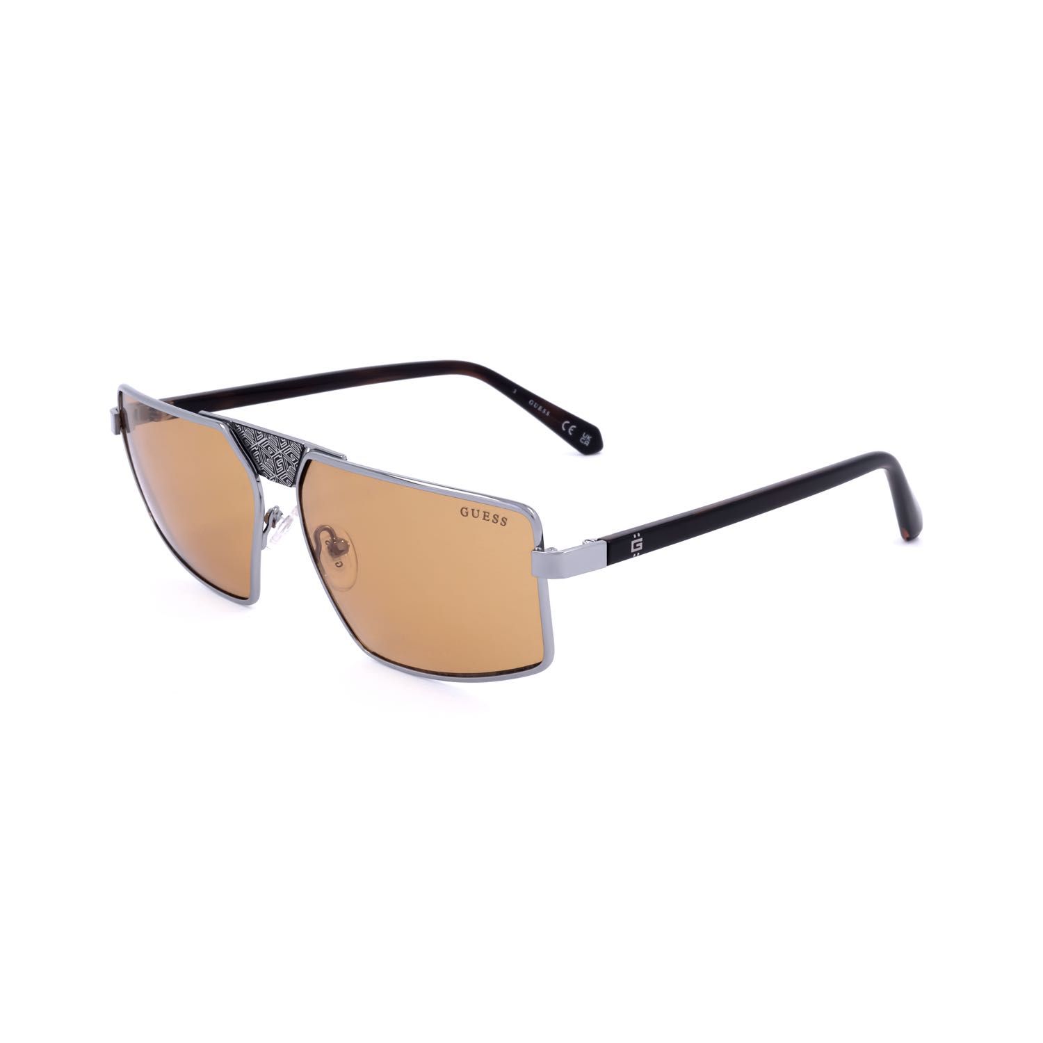 Guess occhiali da sole uomo GU00087 silver-coloured