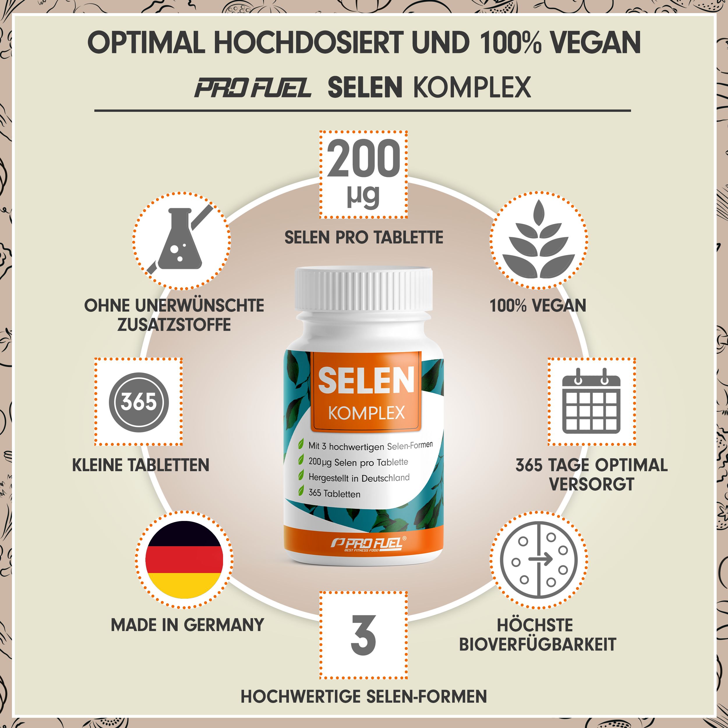 ProFuel - Selen Tabletten 365 St