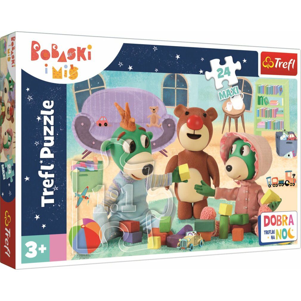 Puzzle Gute Nacht, Treflici: Bedtime Games maxi 24 Stück