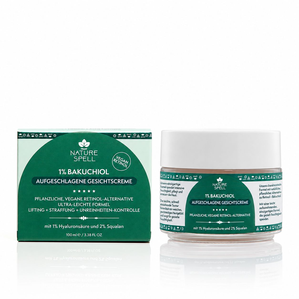 Gyada Cosmetics Re:Purity Skin Face Cream Gel auf der Hand.