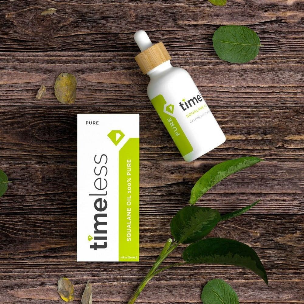 TIMELESS SKIN CARE Squalane Oil 100% Pure Face Oil