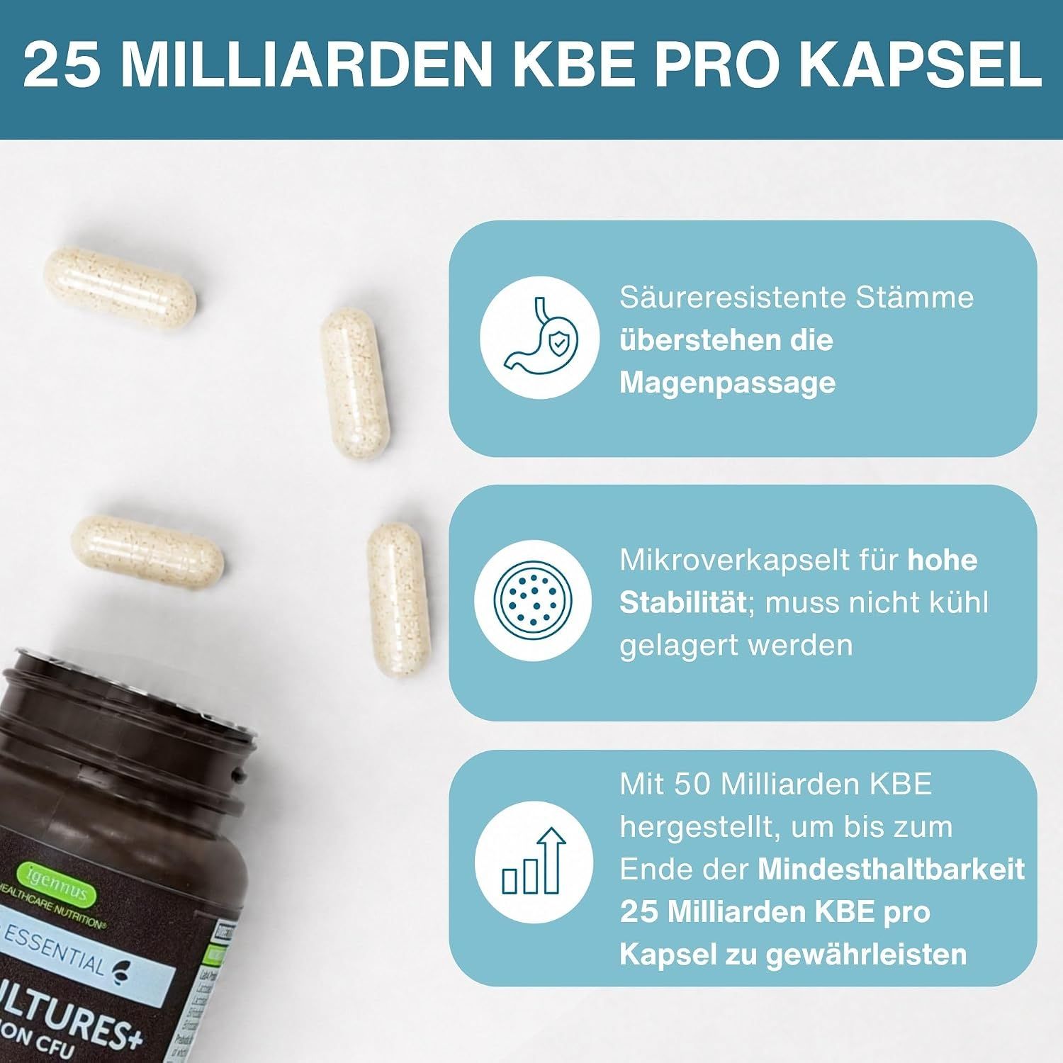 FOS-freies Präbiotikum aus Aquamin-Calcium: Rotalgenextrakt, sanfte Unterstützung.