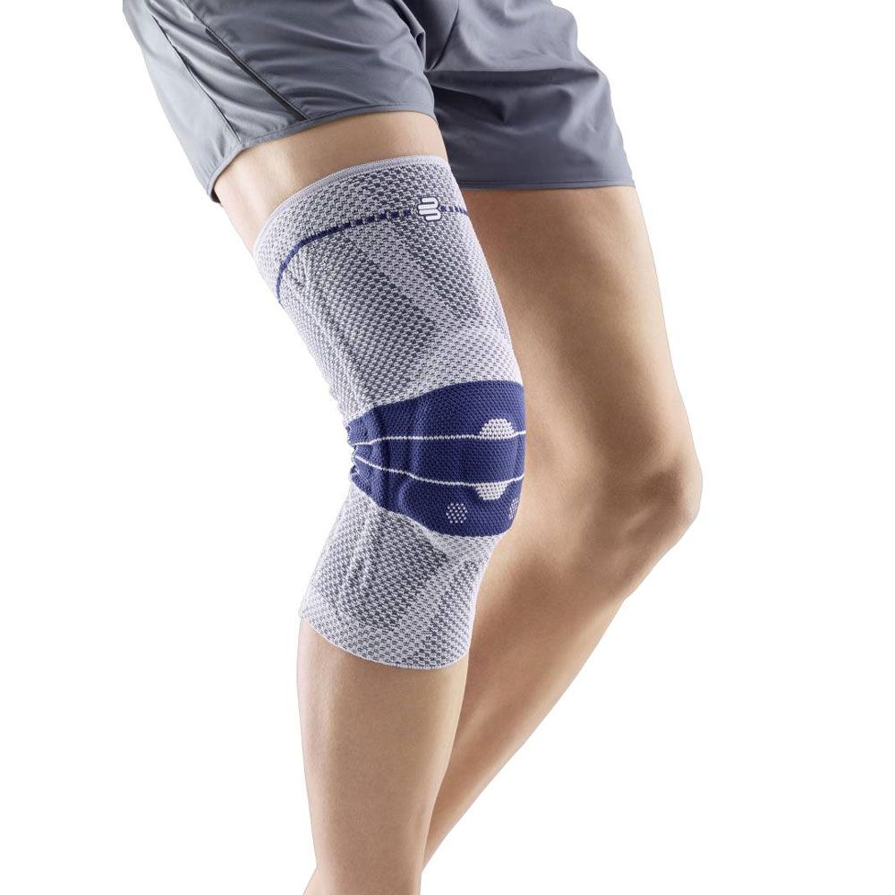 Bauerfeind GenuTrain® Kniebandage - Größe: 3C, Farbe: titan